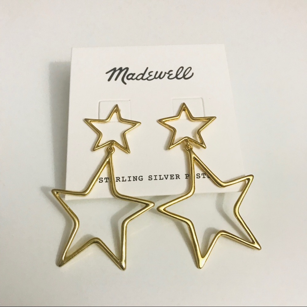 Madewell Night Star Statement Earrings NWT LAST